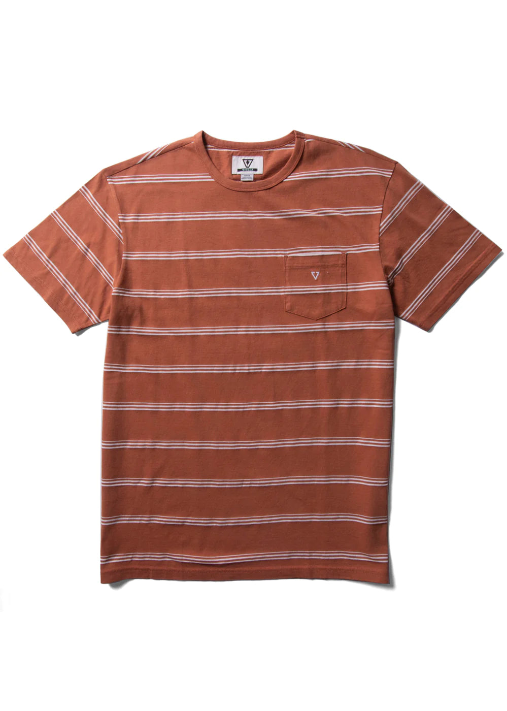 Kaulike Short Sleeve Pocket T - Terracotta