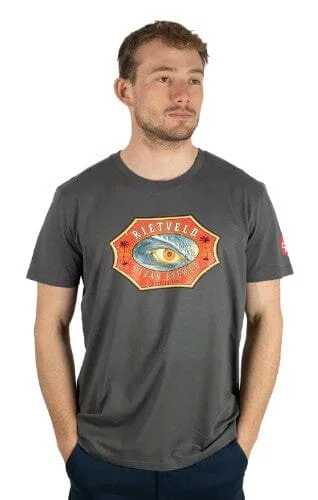 Ocean Brewed Front Print T-Shirt - Anthracite