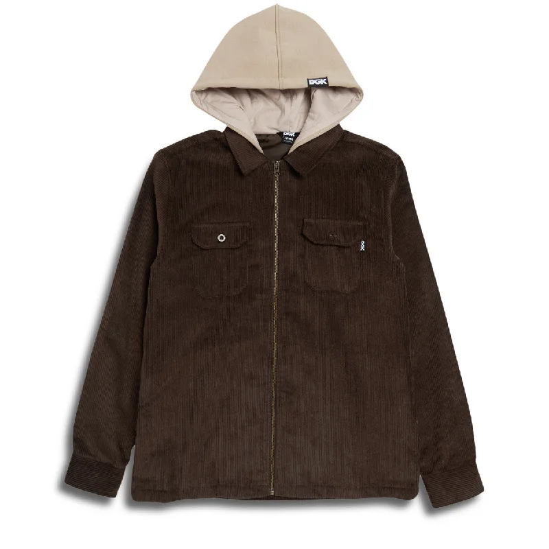 DGK Skateboards Eternity Corduroy Jacket - Brown