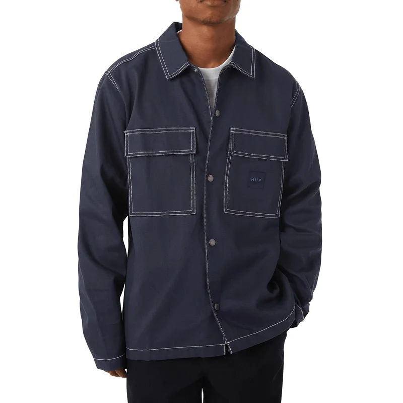 Huf Mason Shacket Jacket - Navy