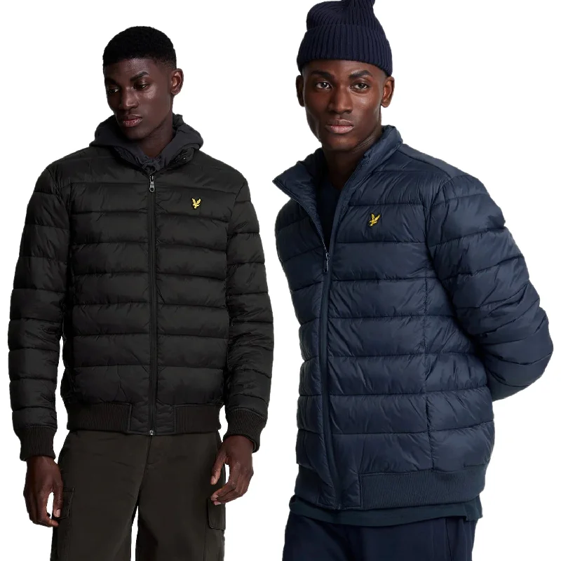 Lyle & Scott Mens Wadded Funnel Neck Jacket