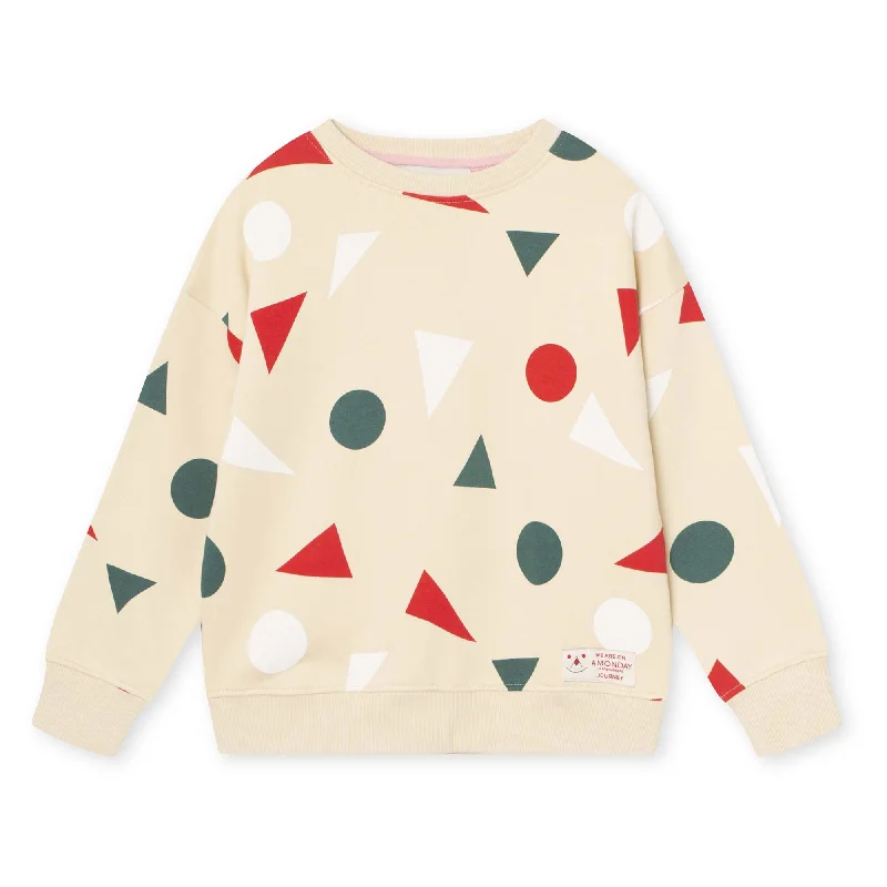 A Monday In Copenhagen Geometric Print Louis Sweater