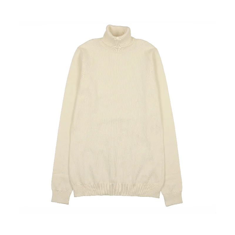 Coco Blanc Cream Knit Turtleneck