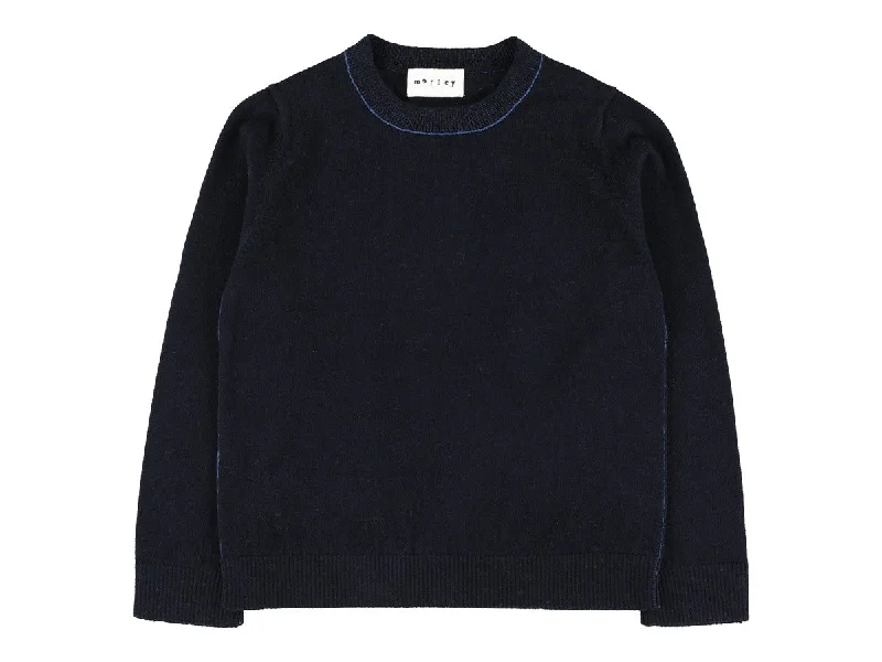 Morley Black/Blue Tobi Sweater