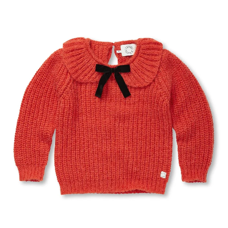 Sproet & Sprout Tomato Collar Sweater