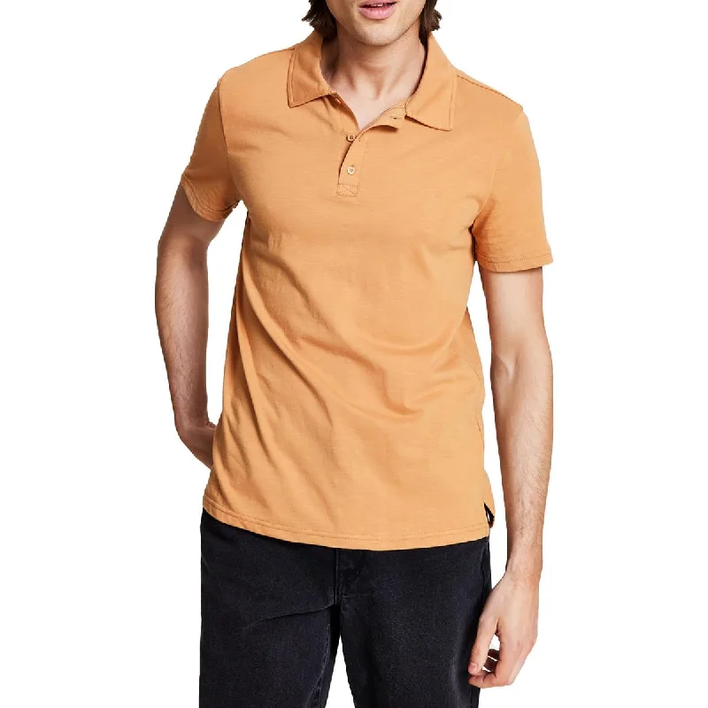 And Now This Mens Slub Collared Polo