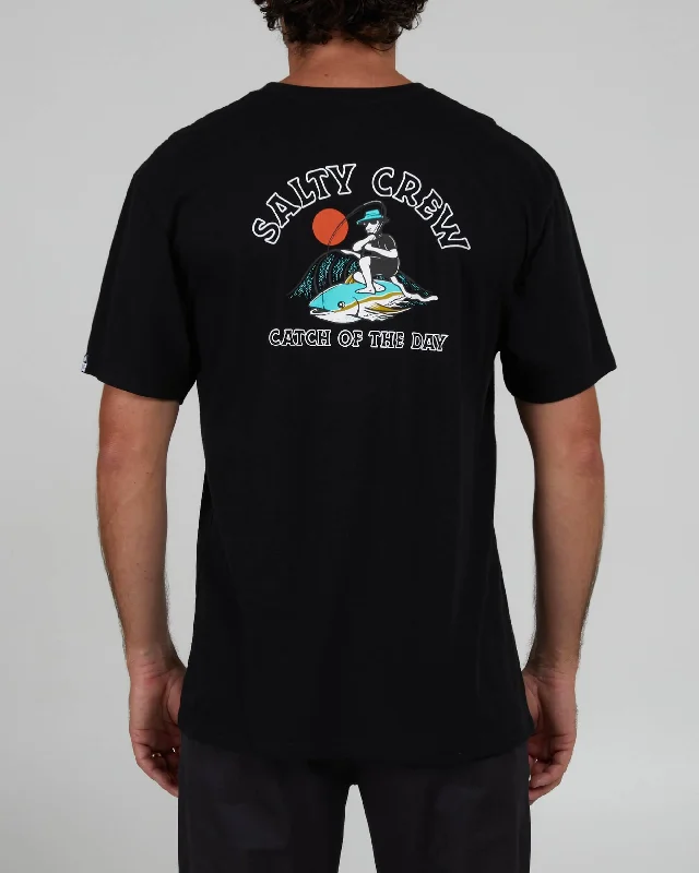 Catch Of The Day Premium S/S Tee - Black