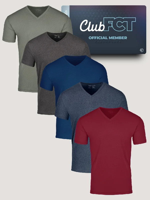 Fall Essentials V-Neck Member 5-Pack