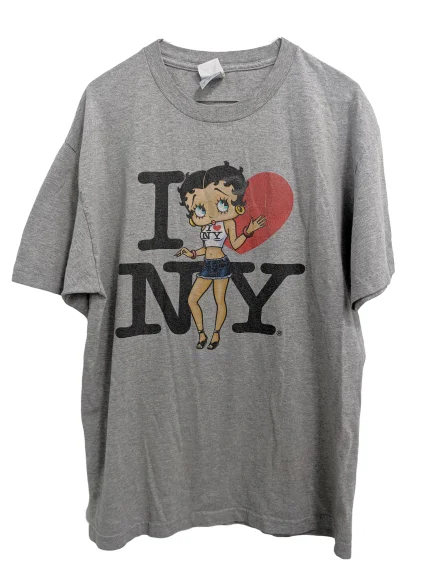 [L] Vintage Betty Boop I Love New York Tee