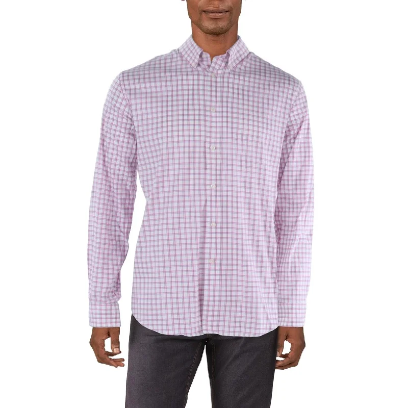 Lauren Ralph Lauren Mens Slim Fit Office Button-Down Shirt