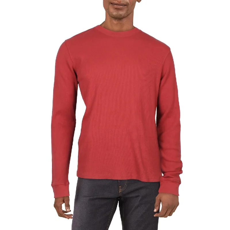 Levi's Mens Waffle Knit Crewneck Thermal Shirt