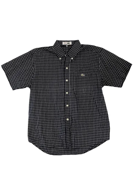 [M] Vintage Lacoste Tattersall Check Button-Up