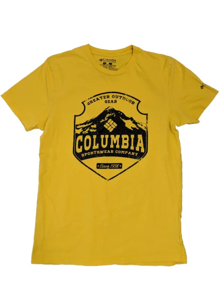 [M] Yellow Columbia Tee