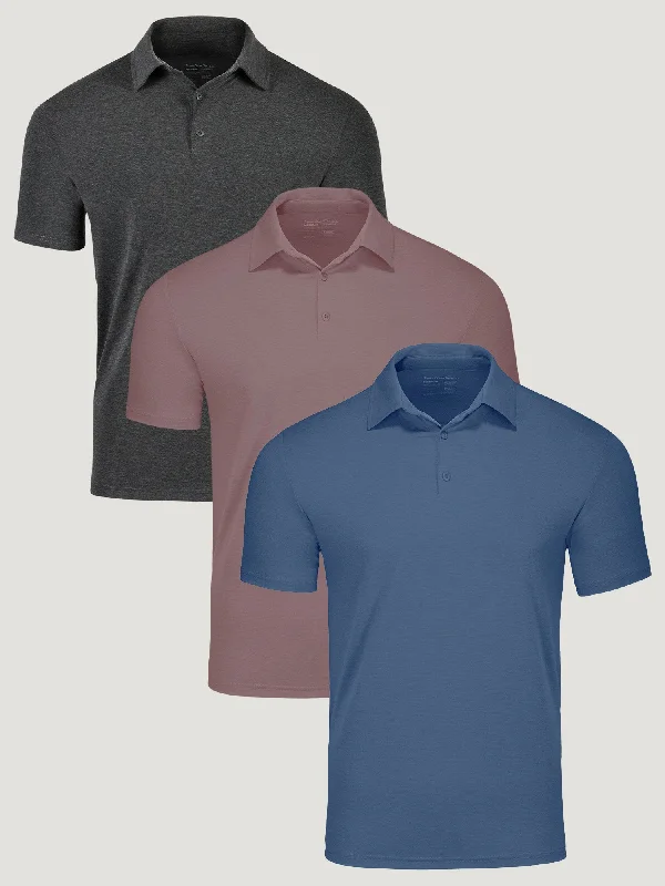 Performance Polo Summer Essentials 3-Pack