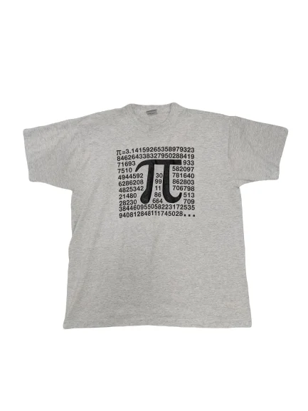 [XL] Vintage "Pi" Single Stitch T-Shirt