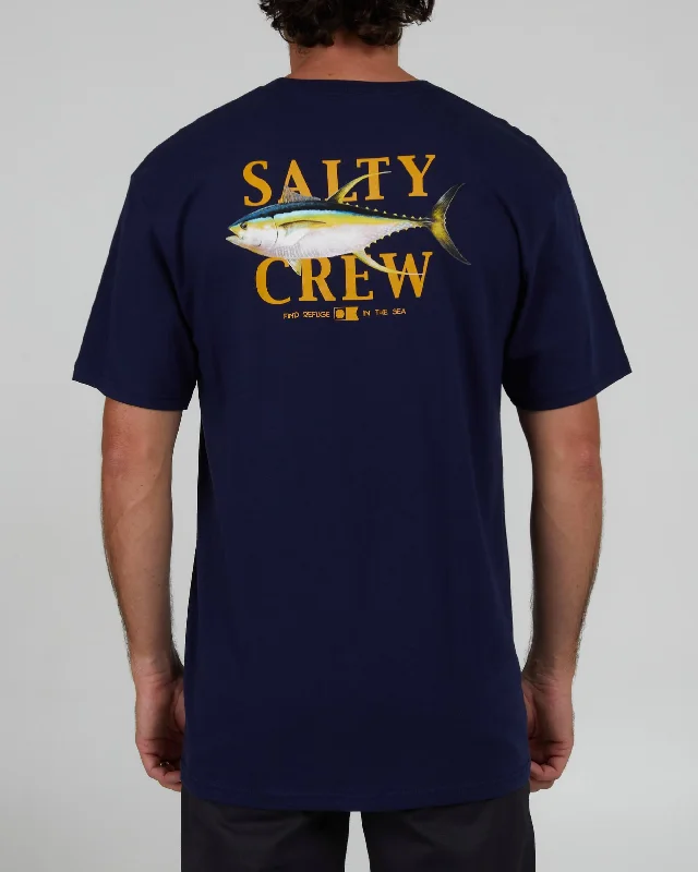 Yellowfin Classic S/S Tee - Navy