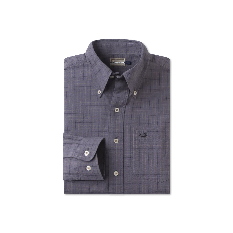 Youth Sabine Washed Check Dress Shirt